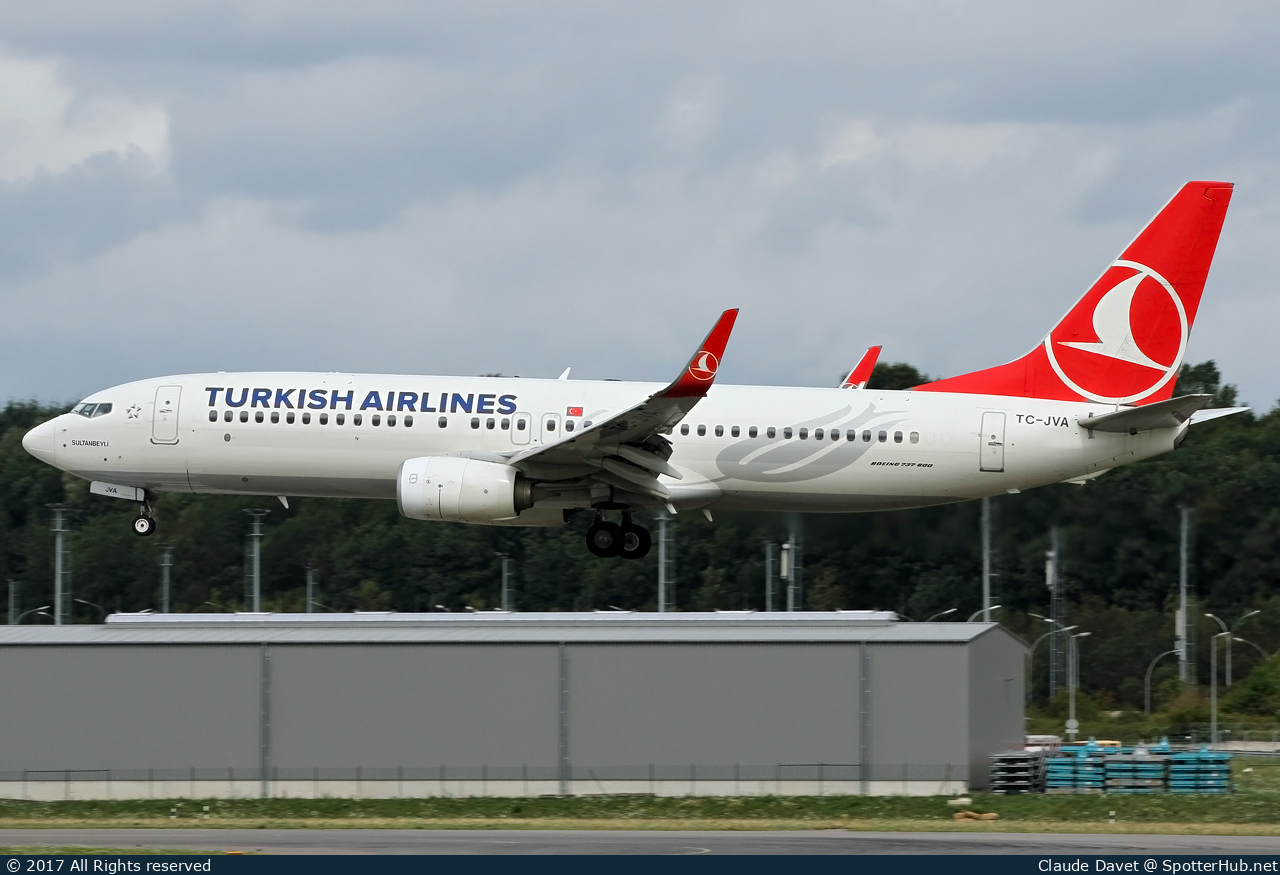 Photo of TC-JVA - Boeing 737-8F2 operated by Turkish Airlines