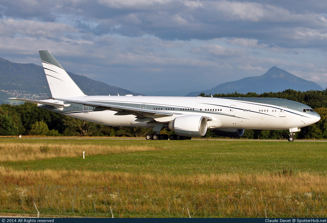 Photo of VP-CAL - Boeing 777-2KQ(LR) operated by Aviation Link Company