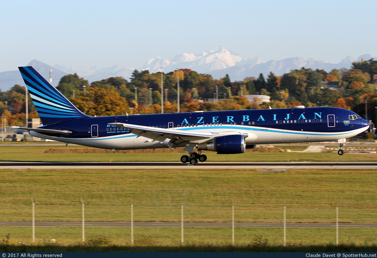 Photo of 4K-AI01 - Boeing 767-32L(ER) operated by Government of Azerbaijan