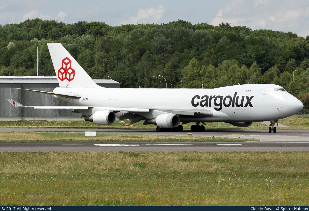 Photo of LX-JCV - Boeing 747-4EVF(ER) operated by Cargolux
