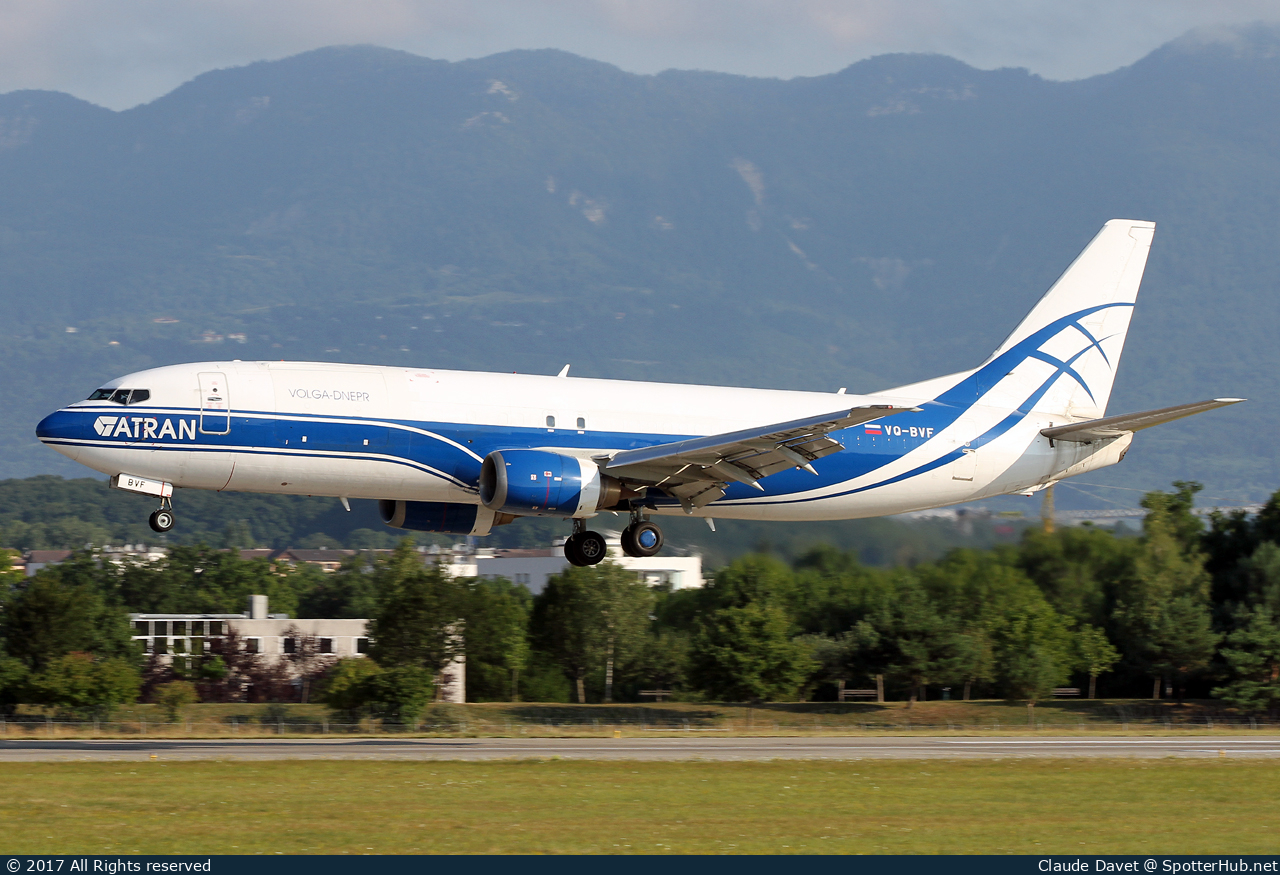 Photo of VQ-BVF - Boeing 737-46Q(SF) operated by ATRAN - Aviatrans Cargo Airlines