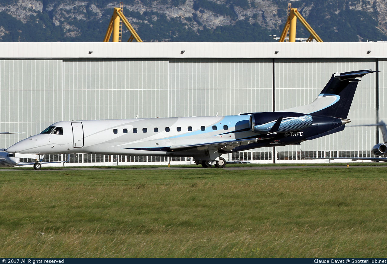 Photo of G-THFC - Embraer Legacy 600 operated by Luxaviation UK