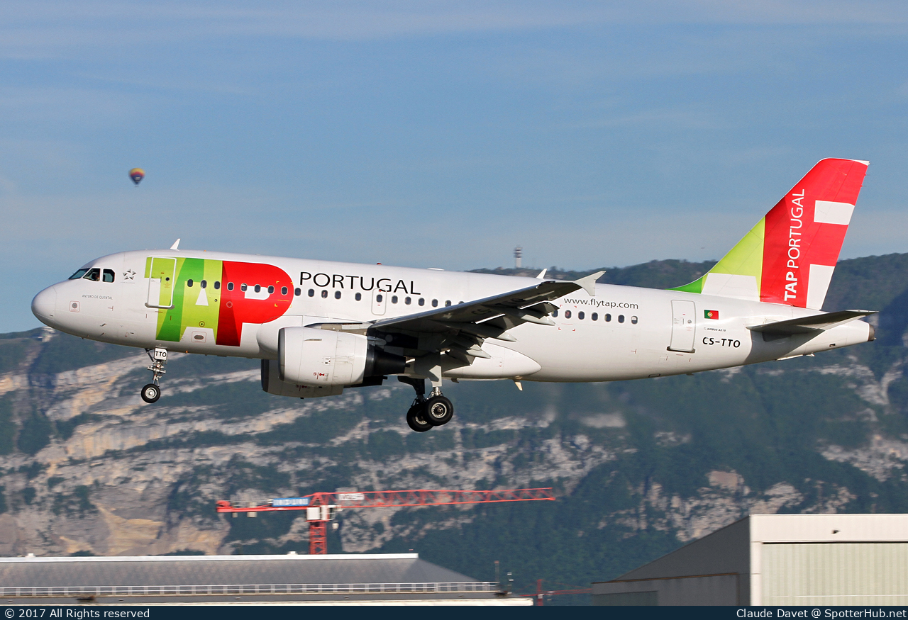 Photo of CS-TTO - Airbus A319-111 operated by TAP Air Portugal