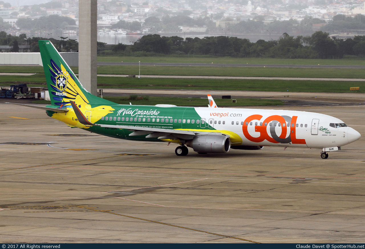Photo of PR-GUK - Boeing 737-8EH operated by GOL Linhas Aéreas