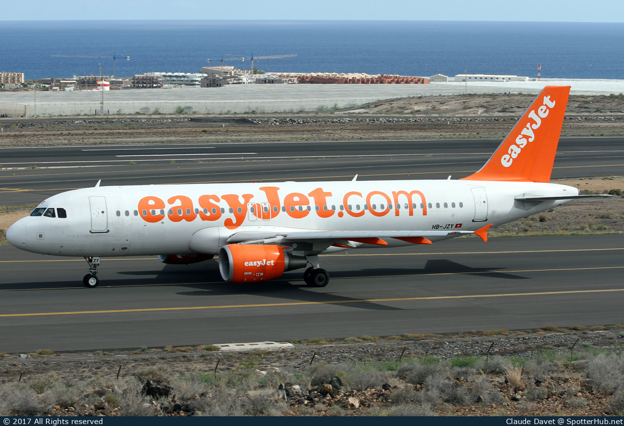 Photo of HB-JZY - Airbus A320-214 operated by easyJet Switzerland