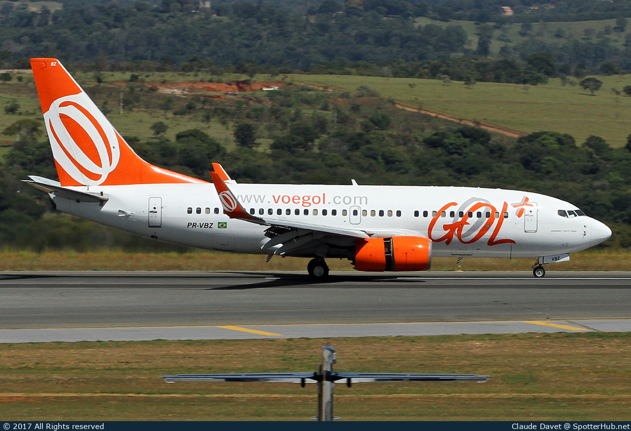 Photo of PR-VBZ - Boeing 737-73A operated by GOL Linhas Aéreas