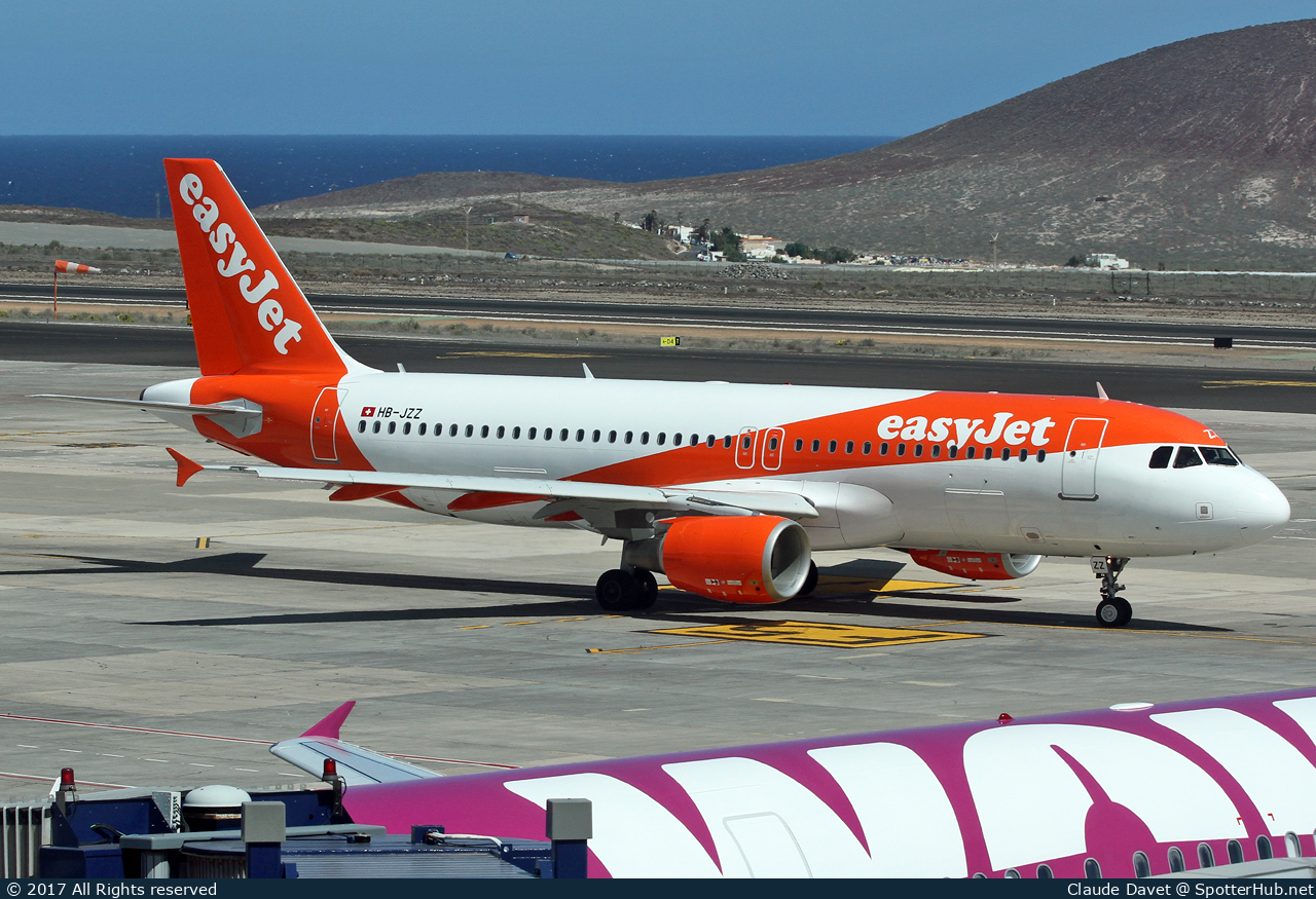 Photo of HB-JZZ - Airbus A320-214 operated by easyJet Switzerland