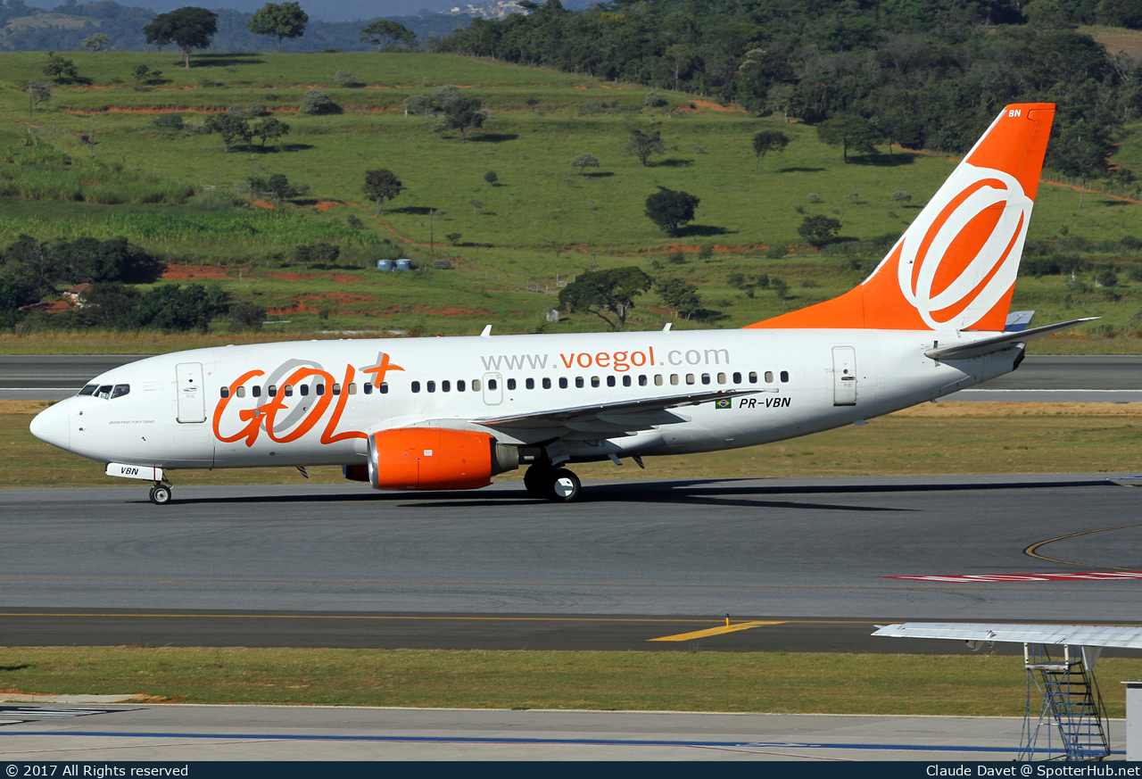 Photo of PR-VBN - Boeing 737-76N operated by GOL Linhas Aéreas