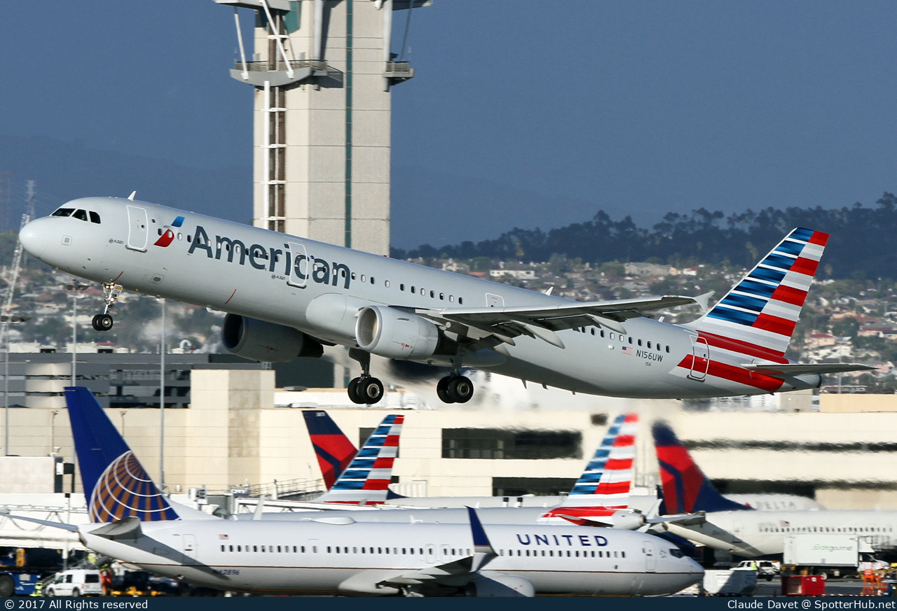 Photo of N156UW - Airbus A321-211 operated by American Airlines