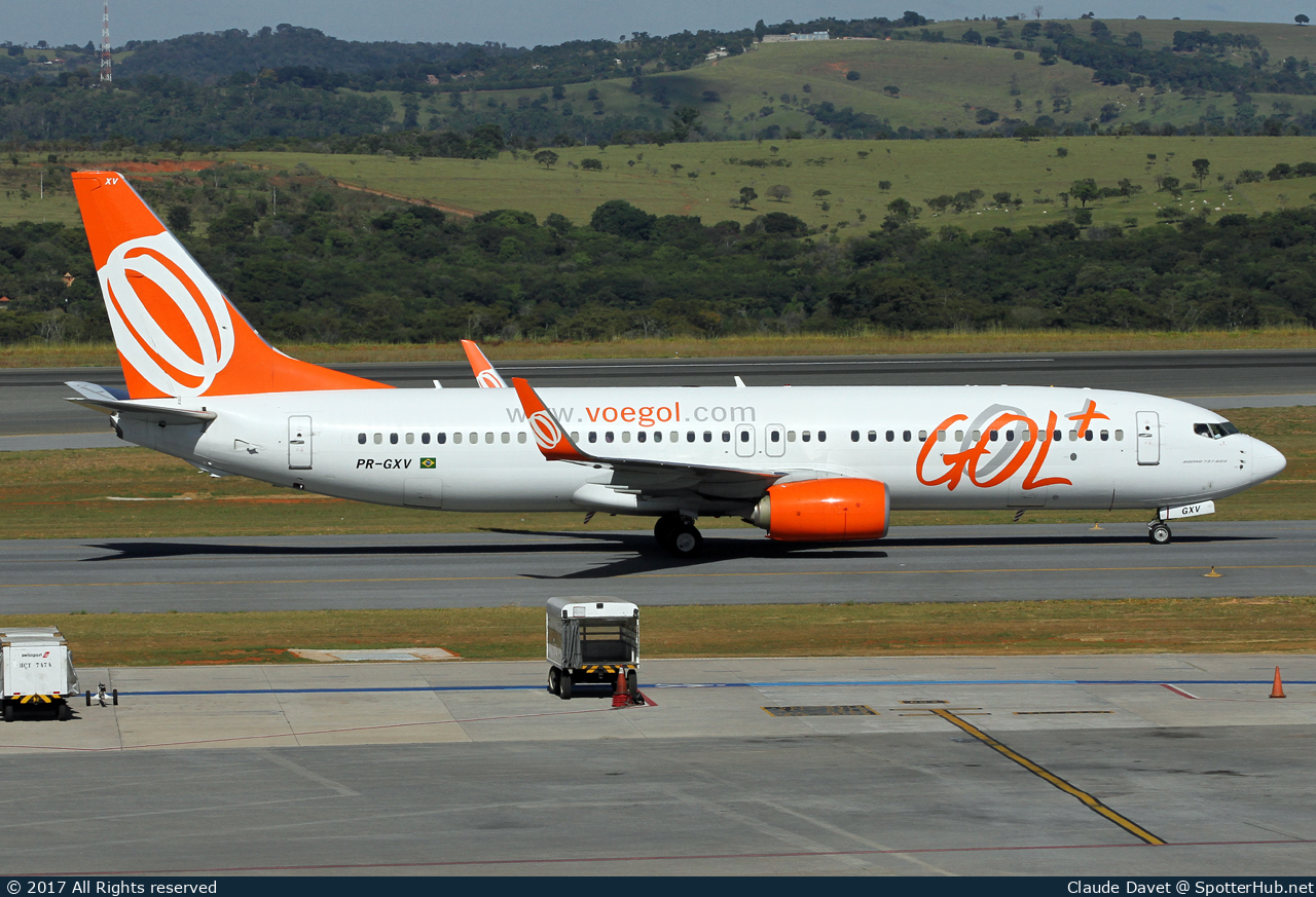 Photo of PR-GXV - Boeing 737-8EH operated by GOL Linhas Aéreas