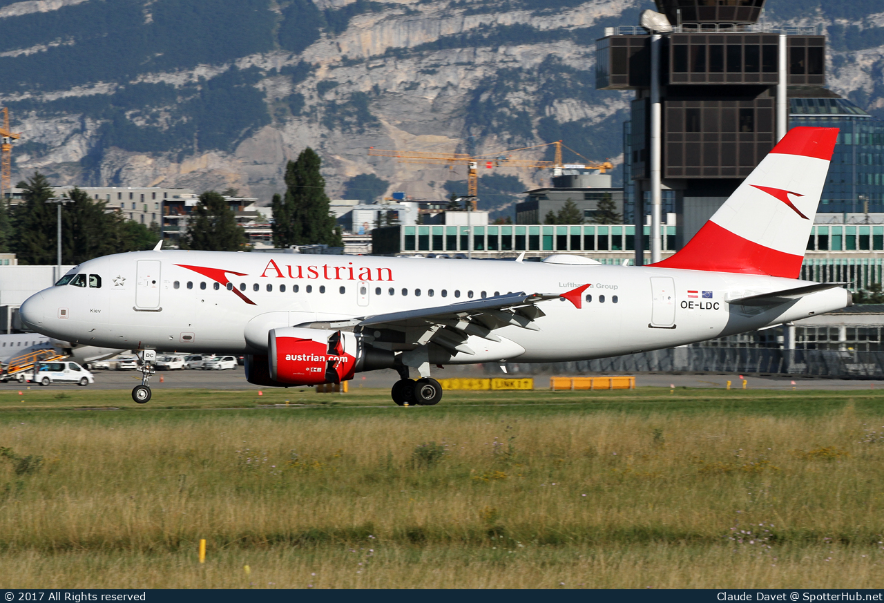 Photo of OE-LDC - Airbus A319-112 operated by Austrian Airlines