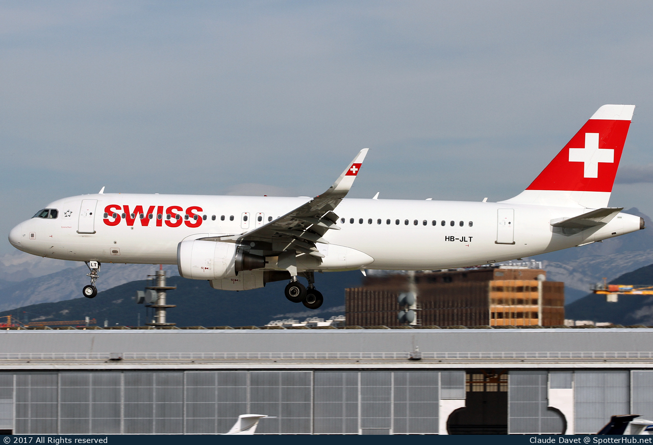 Photo of HB-JLT - Airbus A320-214 operated by Swiss International Air Lines
