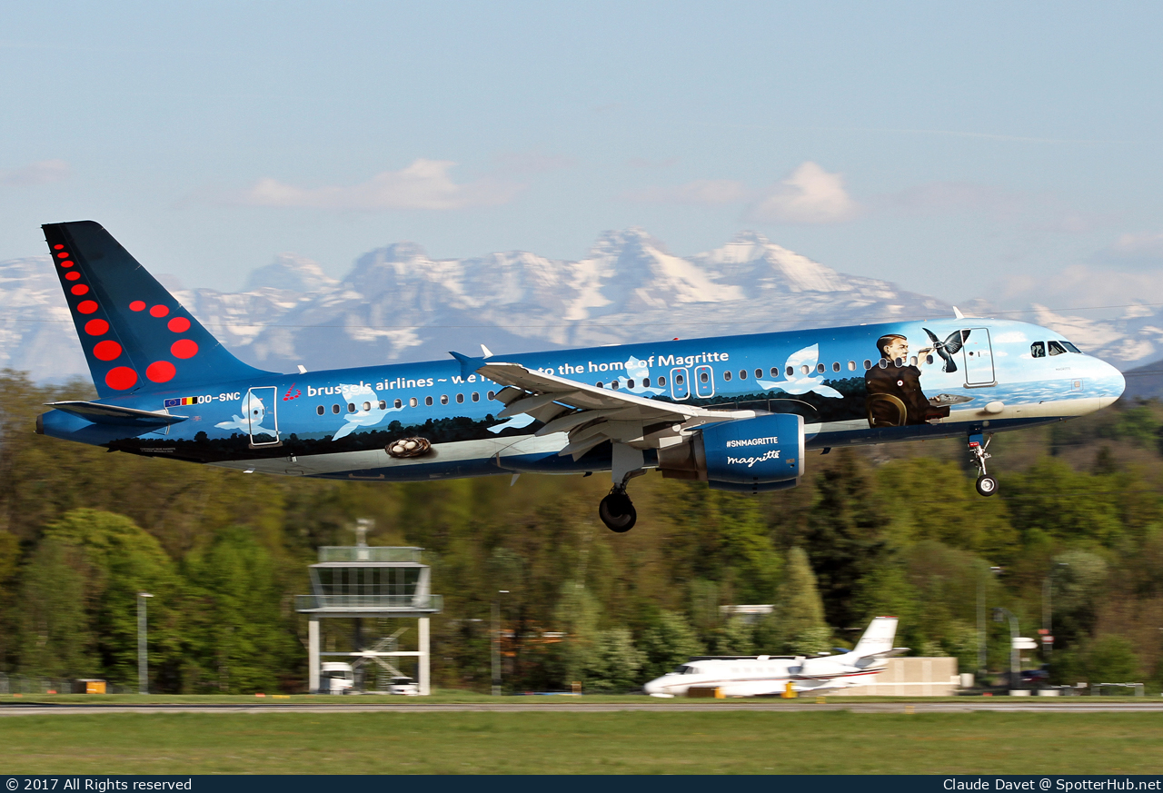 Photo of OO-SNC - Airbus A320-214 operated by Brussels Airlines