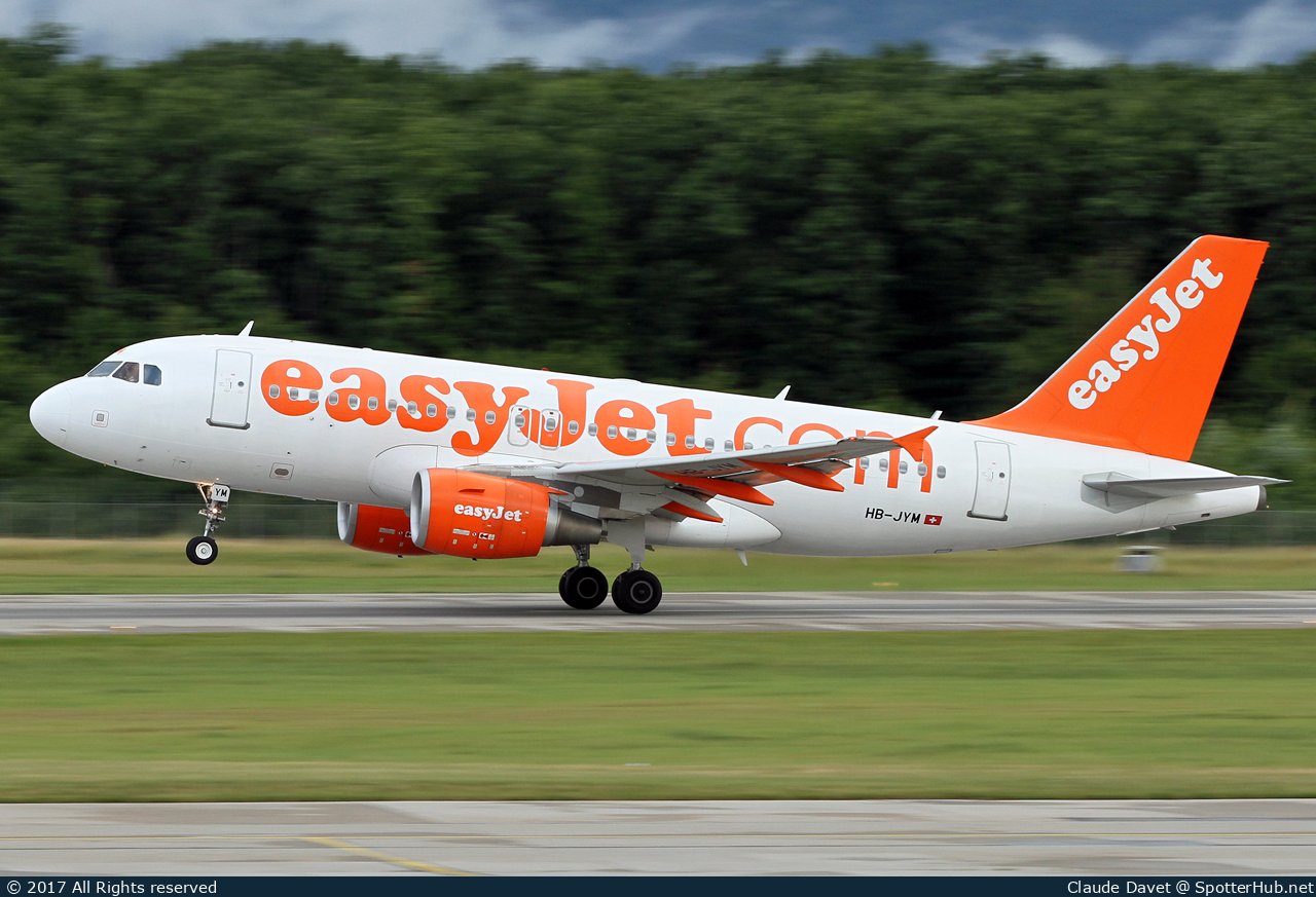 Photo of HB-JYM - Airbus A319-111 operated by easyJet Switzerland