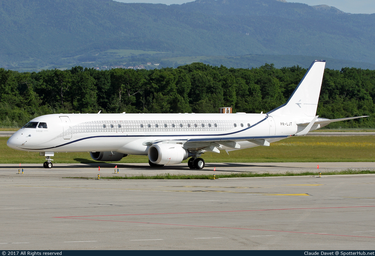 Photo of PR-LJT - Embraer Lineage 1000 operated by Embraer