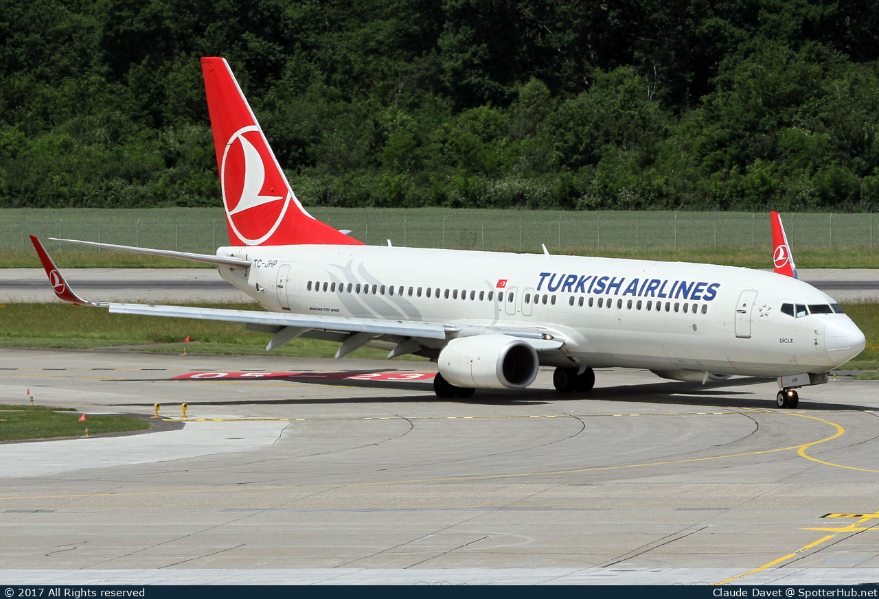 Photo of TC-JHP - Boeing 737-8F2 operated by Turkish Airlines