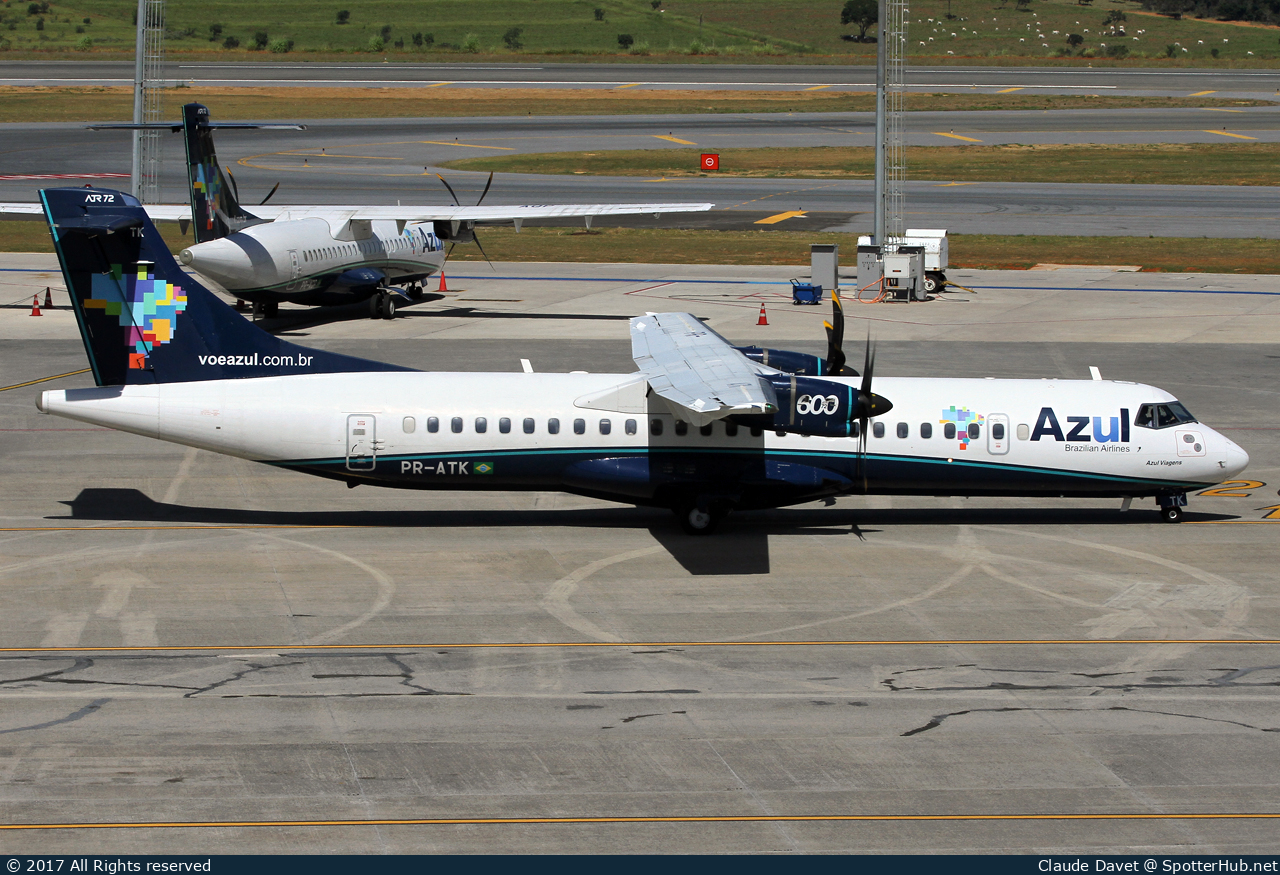 Photo of PR-ATK - ATR 72-600 operated by Azul