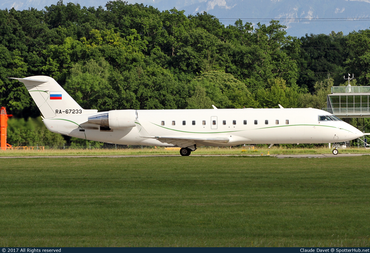 Photo of RA-67233 - Bombardier Challenger 850 operated by Tulpar Air