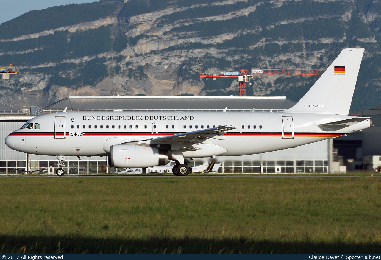 Photo of 15+02 - Airbus A319-133(CJ) operated by German Air Force
