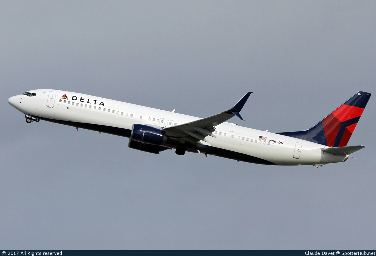 Photo of N867DN - Boeing 737-932(ER) operated by Delta Air Lines