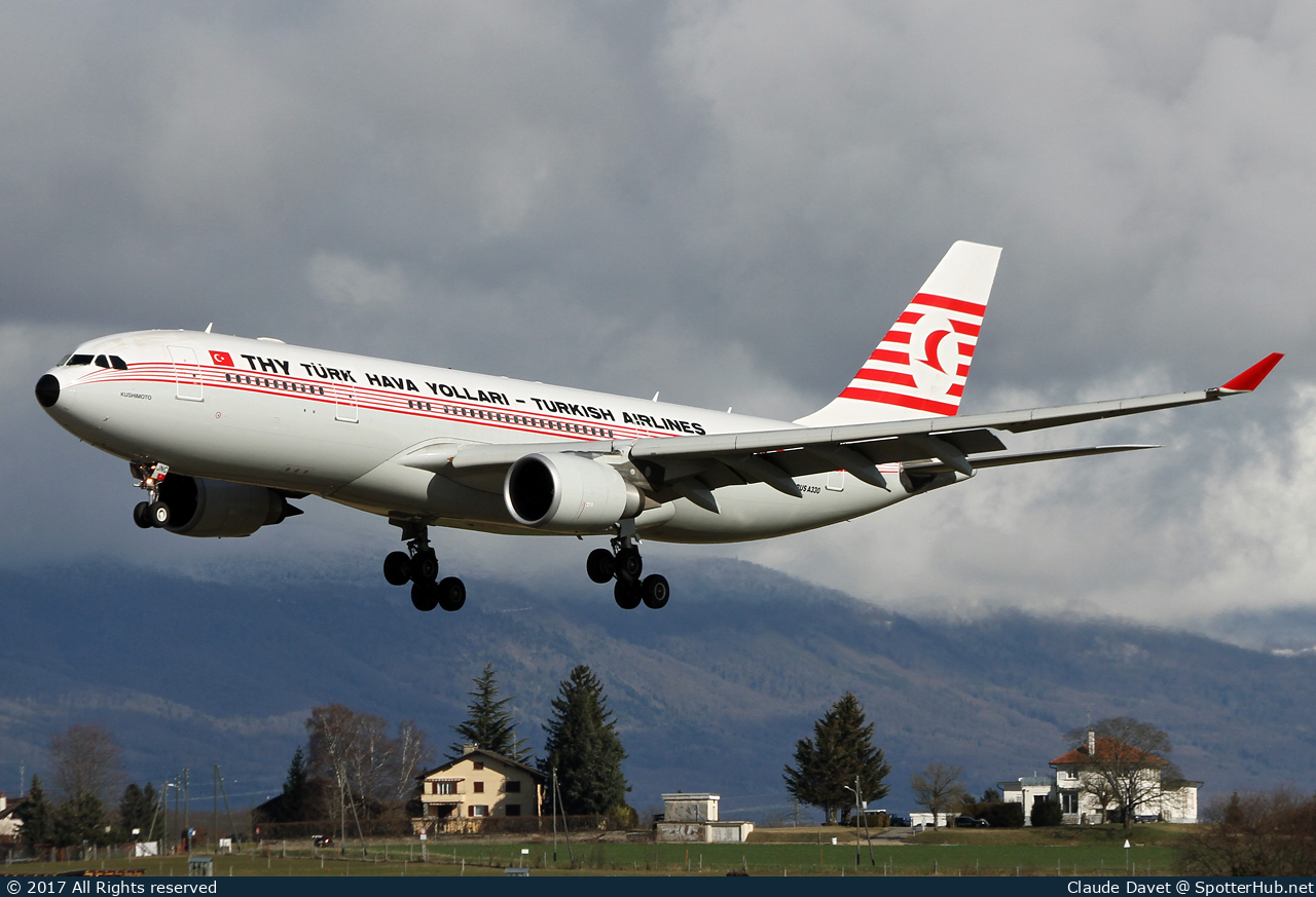 Photo of TC-JNC - Airbus A330-203 operated by Turkish Airlines