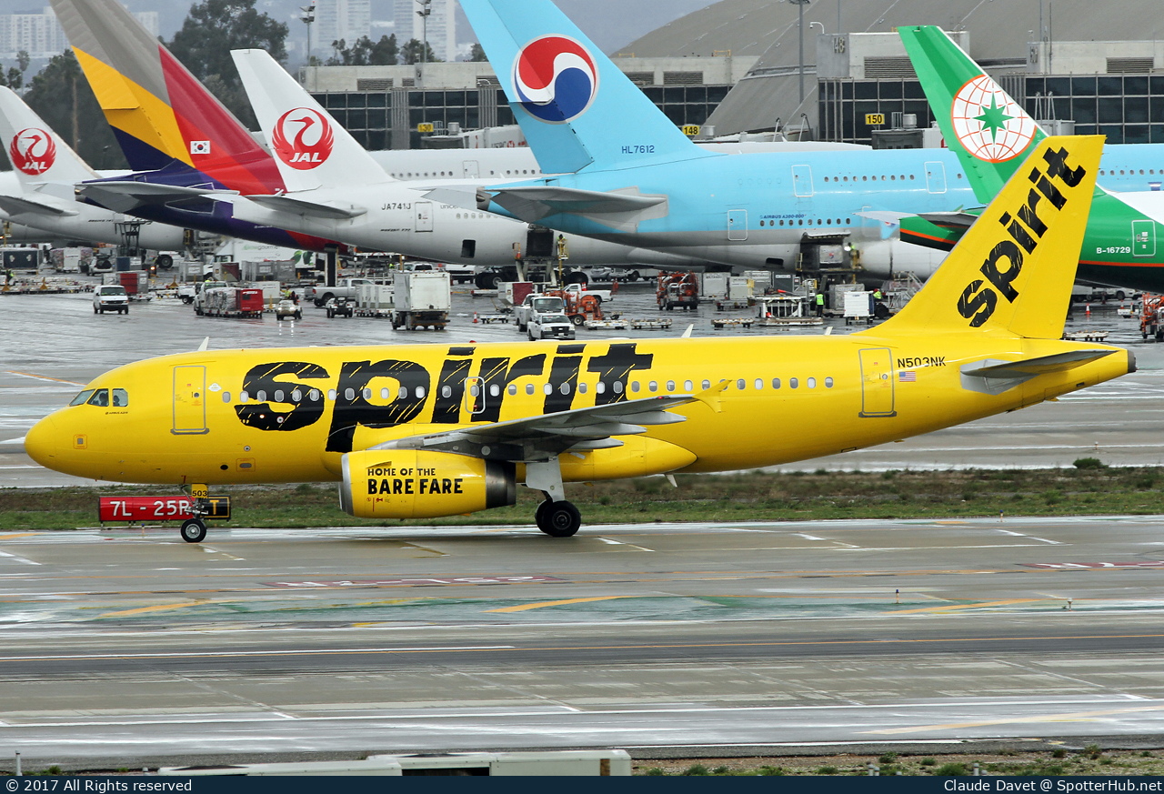 Photo of N503NK - Airbus A319-132 operated by Spirit Airlines