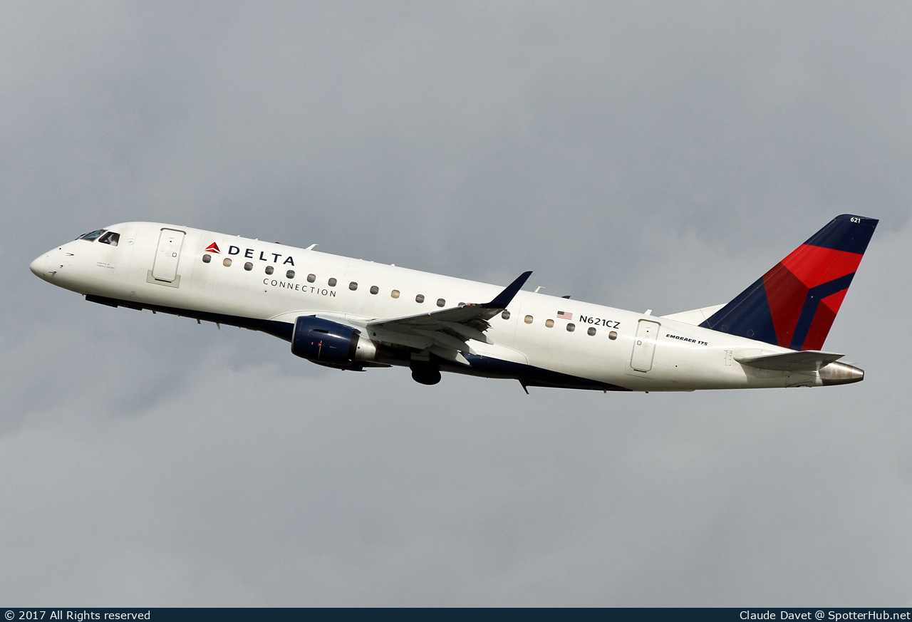 Photo of N621CZ - Embraer ERJ-175LR operated by Delta Connection (opb Compass Airlines)