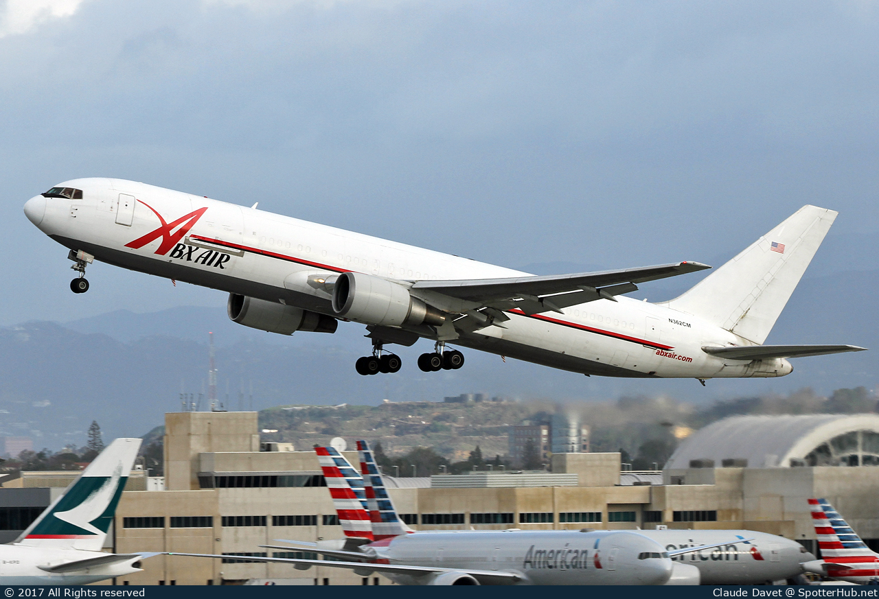 Photo of N362CM - Boeing 767-338(ER)(BDSF) operated by ABX Air