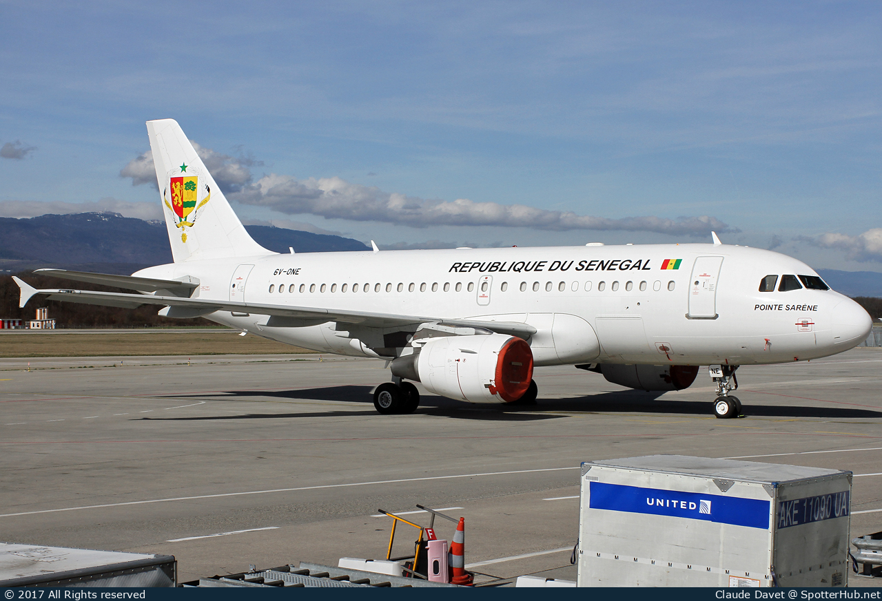 Photo of 6V-ONE - Airbus A319-115(CJ) operated by Government of Senegal