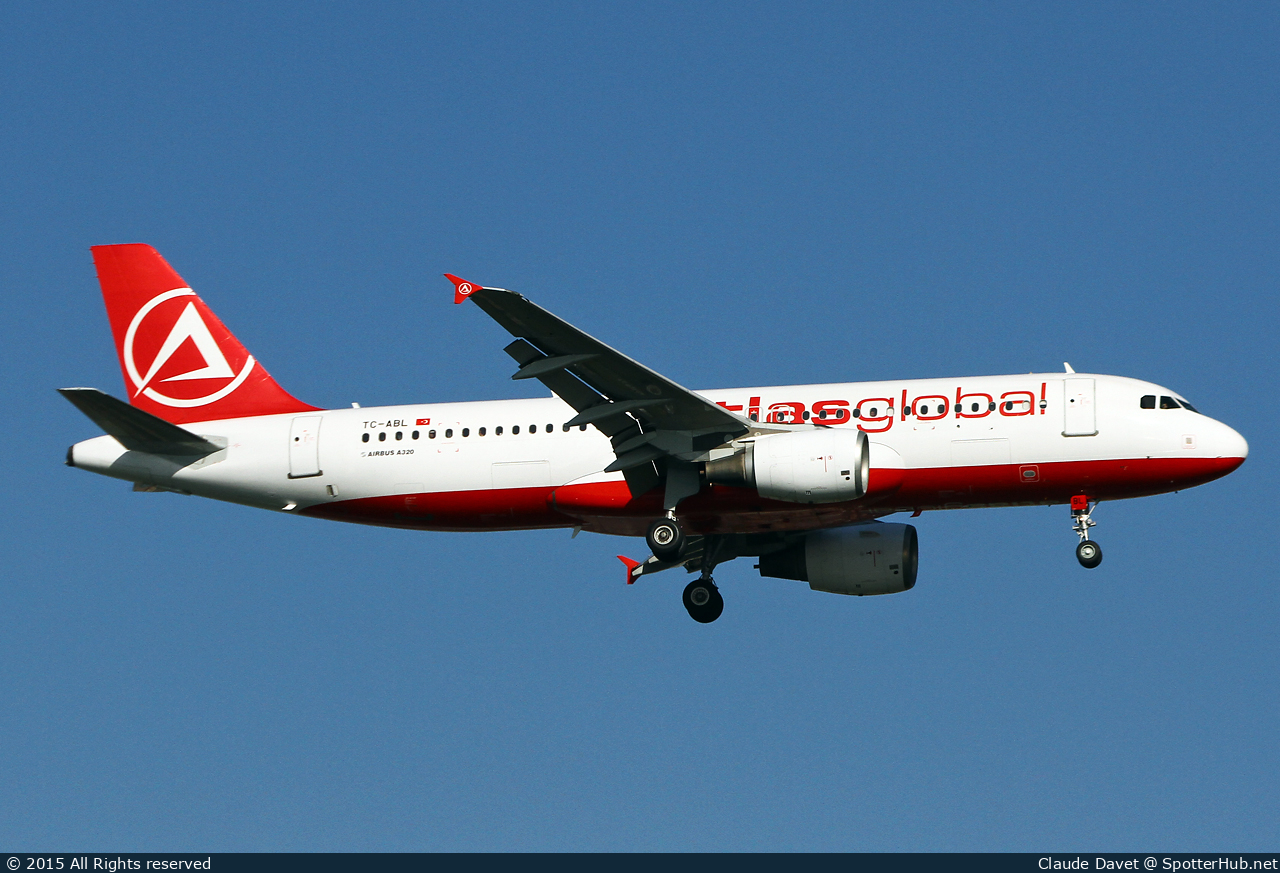 Photo of TC-ABL - Airbus A320-214 operated by AtlasGlobal