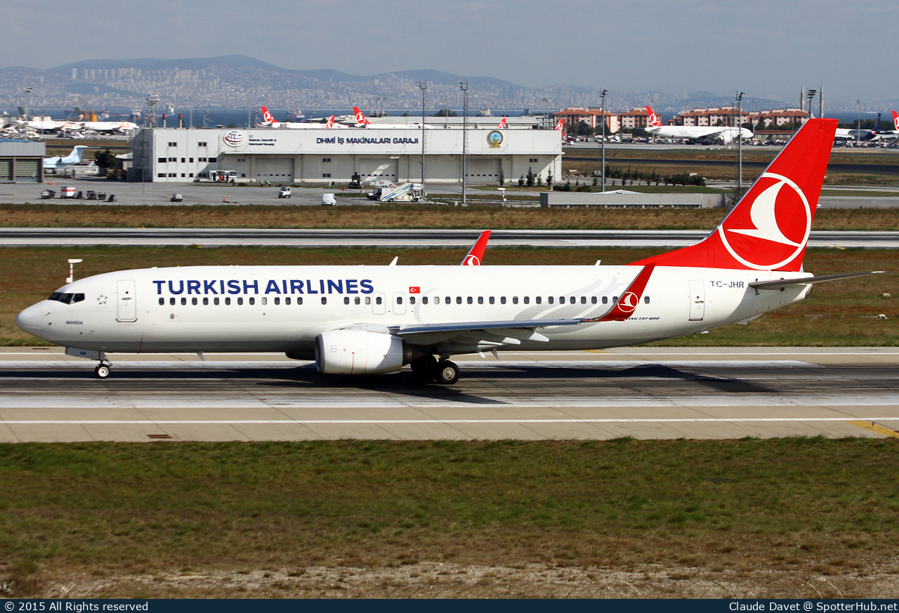 Photo of TC-JHR - Boeing 737-8F2 operated by Turkish Airlines