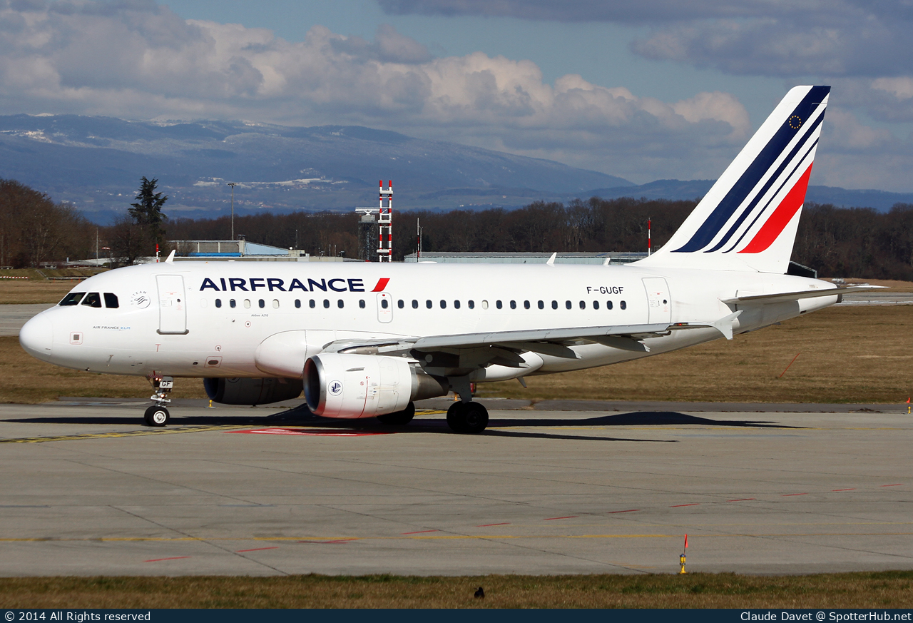 Photo of F-GUGF - Airbus A318-111 operated by Air France