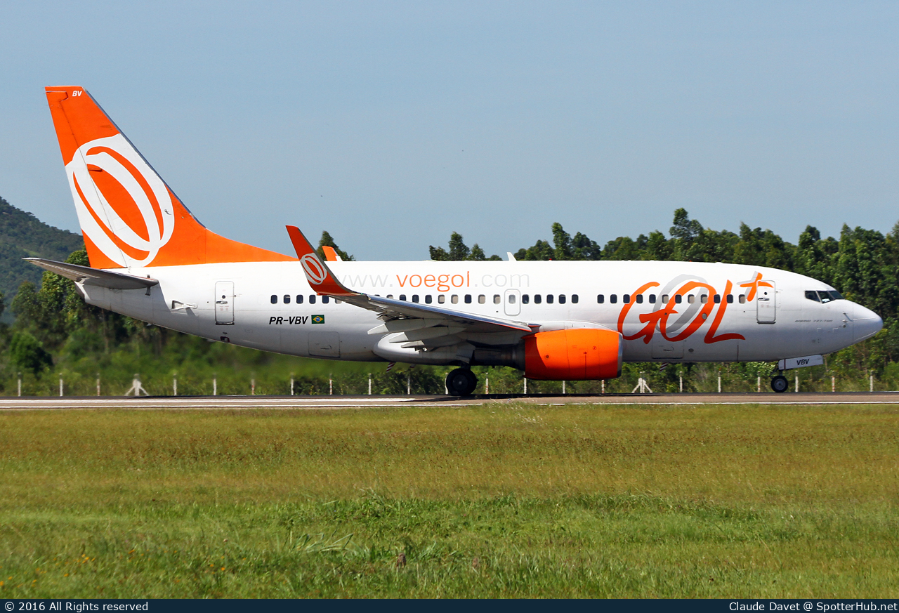 Photo of PR-VBV - Boeing 737-76N operated by GOL Linhas Aéreas