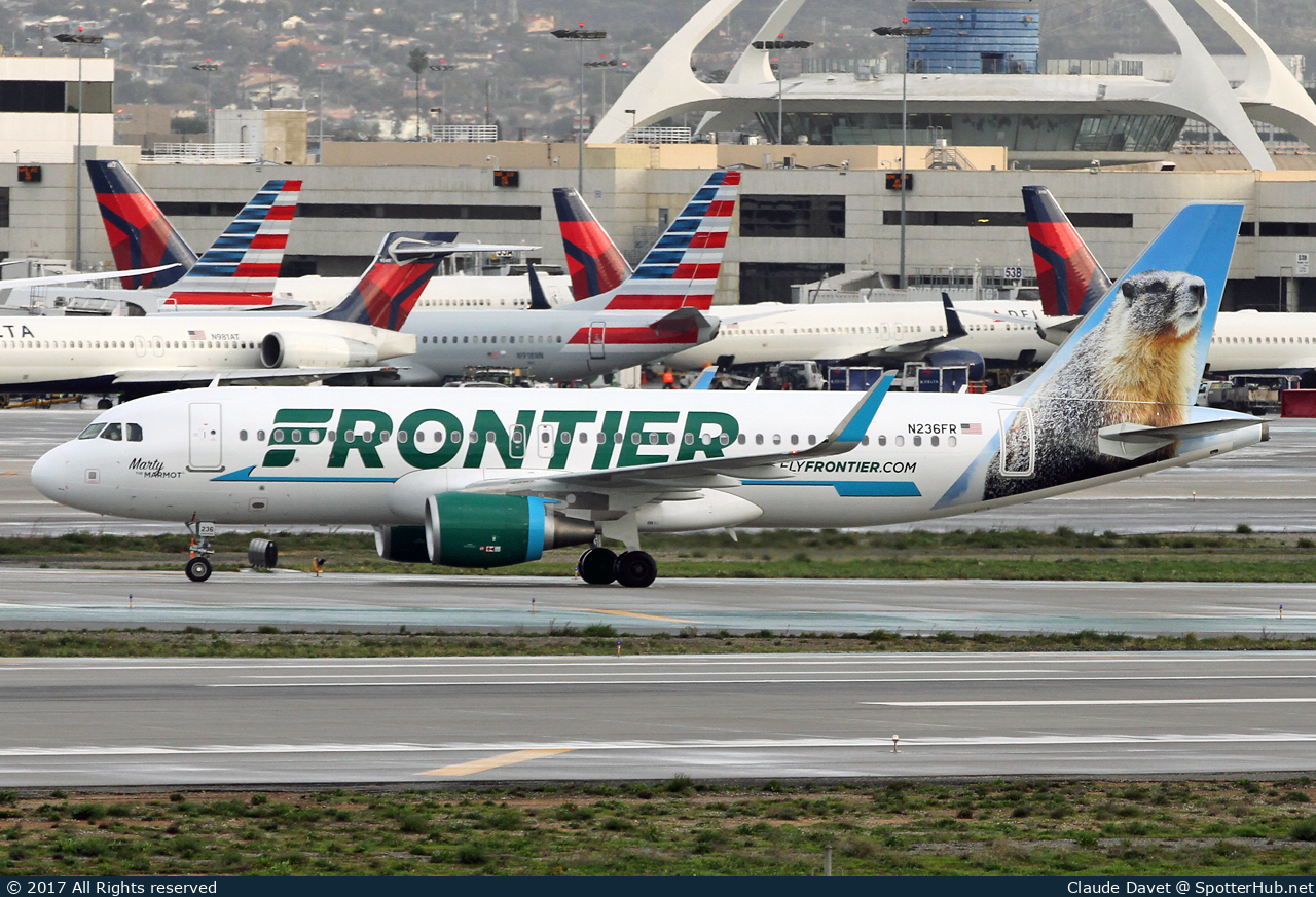 Photo of N236FR - Airbus A320-214 operated by Frontier Airlines
