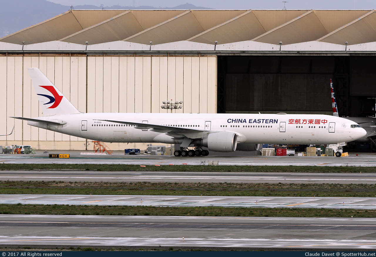 Photo of B-2003 - Boeing 777-39P(ER) operated by China Eastern Airlines