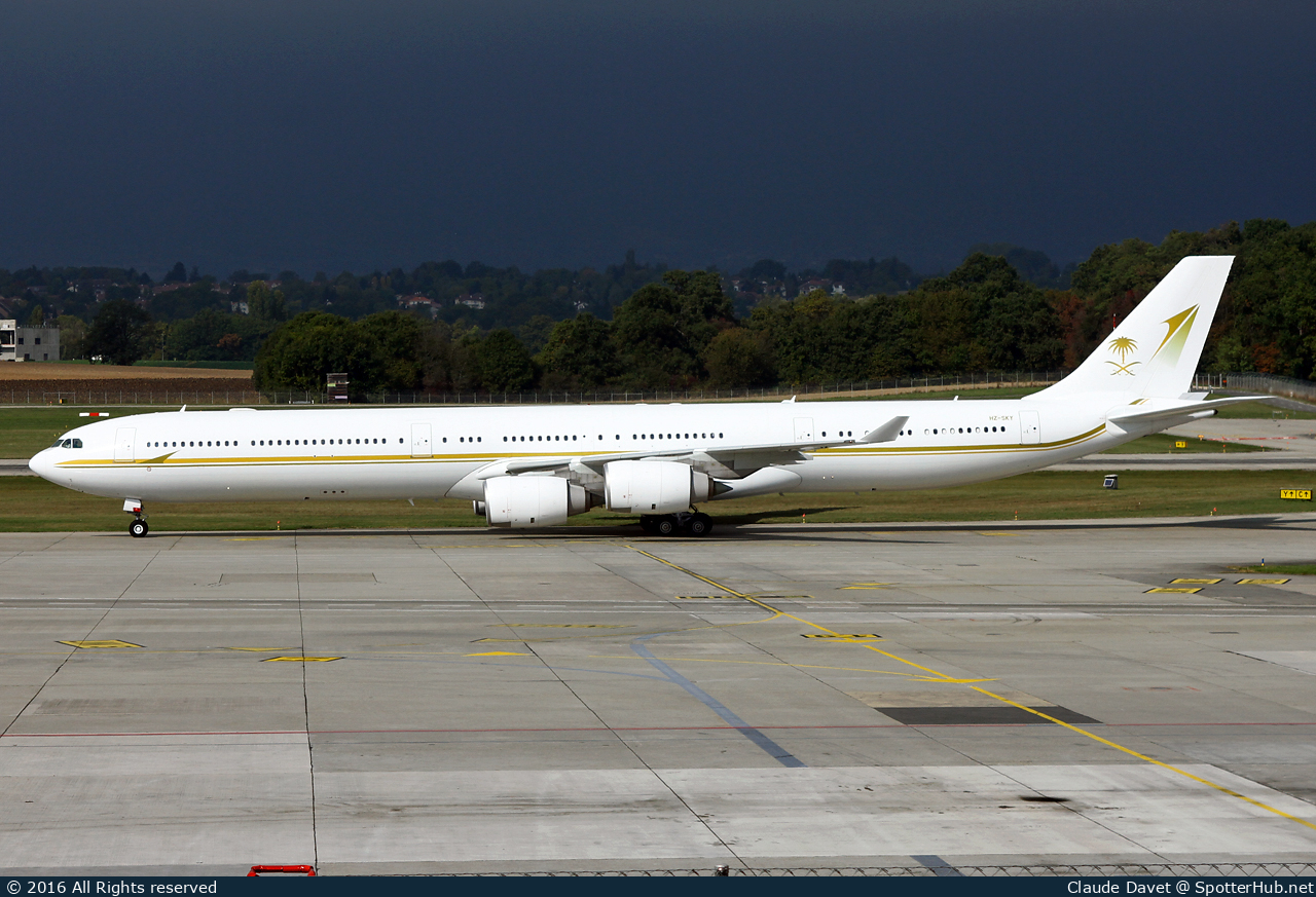 Photo of HZ-SKY - Airbus A340-642 operated by Alpha Star Aviation Services