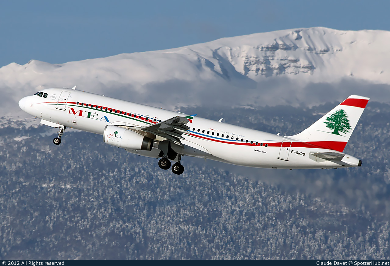 Photo of F-OMRO - Airbus A320-232 operated by MEA Middle East Airlines