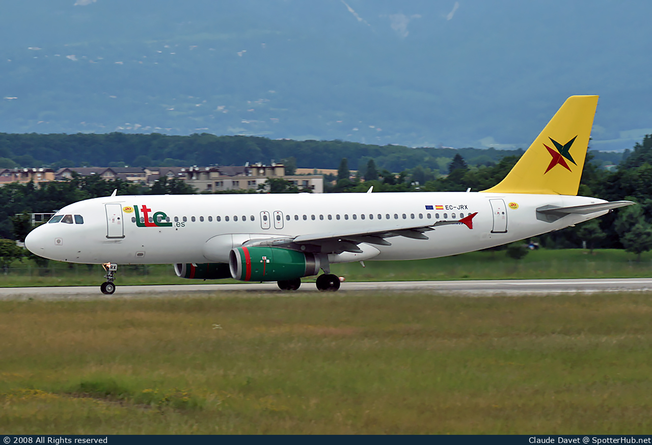 Photo of EC-JRX - Airbus A320-232 operated by LTE International Airways