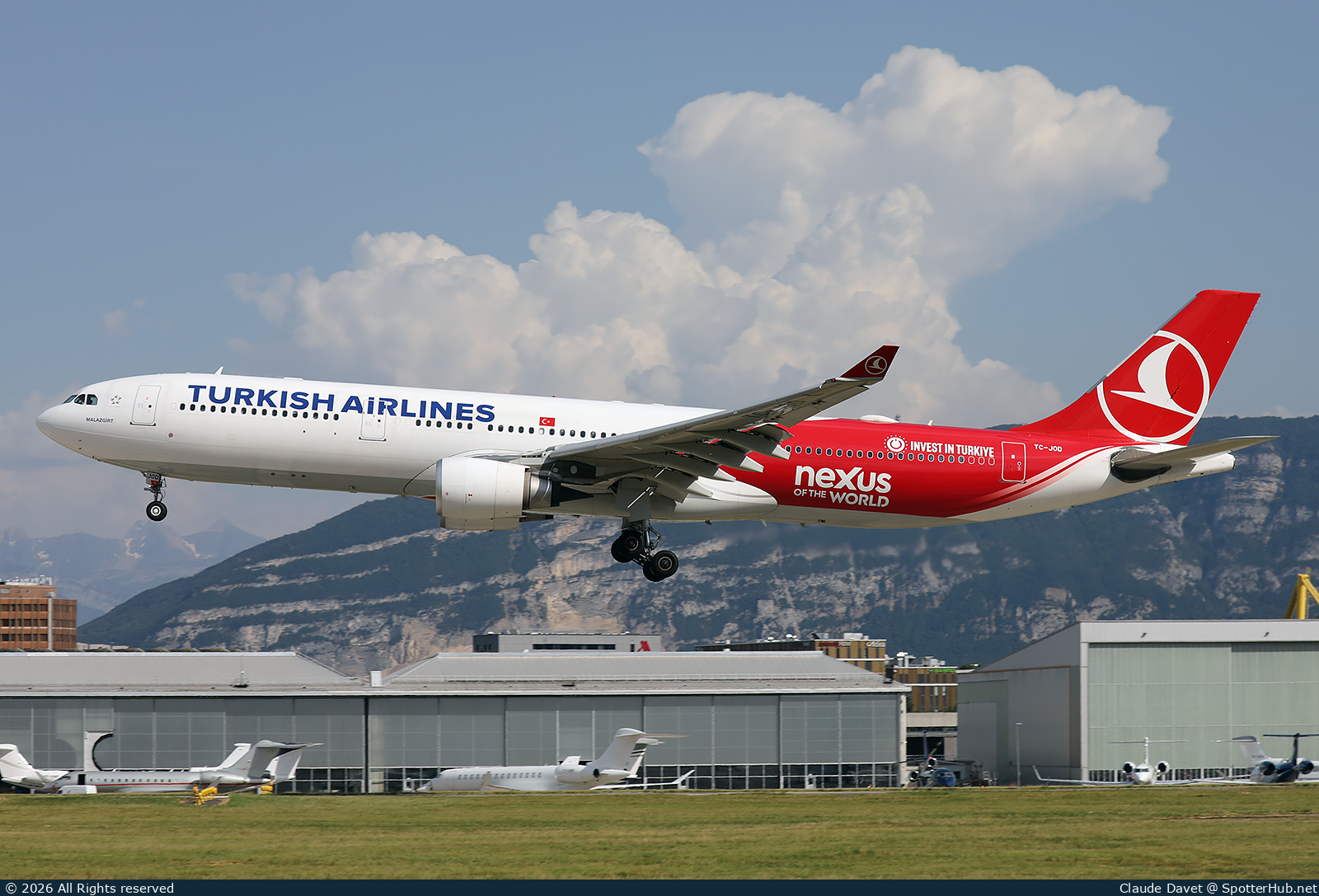 Photo of TC-JOD - Airbus A330-303 operated by Turkish Airlines