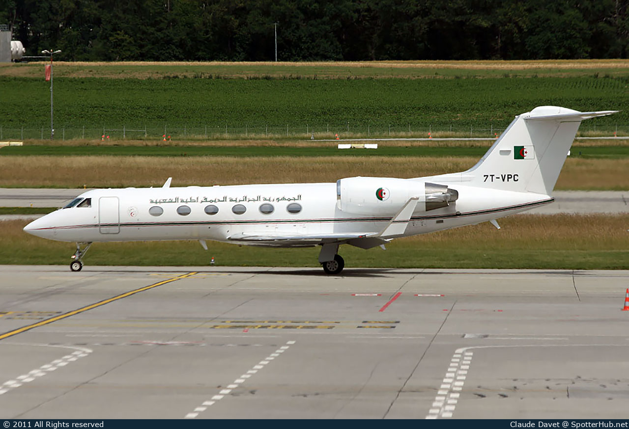 Photo of 7T-VPC - Gulfstream GIV-SP operated by Government of Algeria