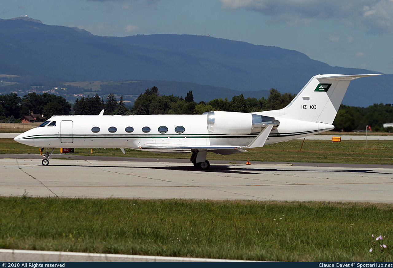 Photo of HZ-103 - Gulfstream GIV operated by Royal Saudi Air Force