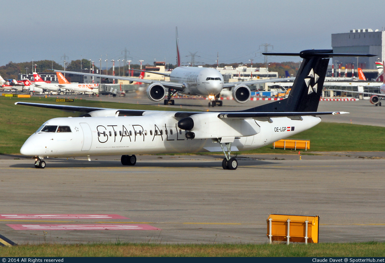 Photo of OE-LGP - Bombardier DHC-8-402 Dash 8 Q400 operated by Austrian Airlines