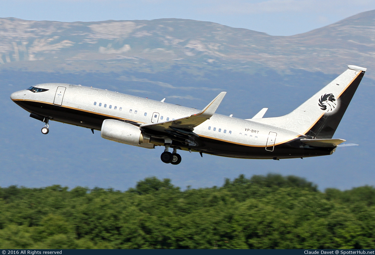 Photo of VP-BRT - Boeing 737-7BC(BBJ) operated by Longtail Aviation