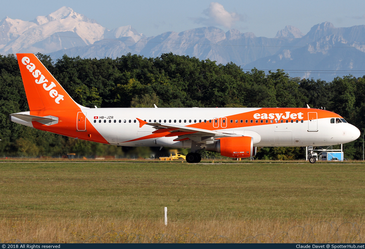 Photo of HB-JZR - Airbus A320-214 operated by easyJet Switzerland