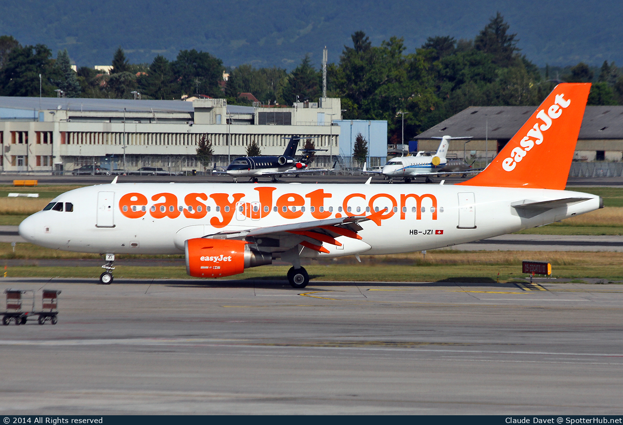 Photo of HB-JZI - Airbus A319-111 operated by easyJet Switzerland