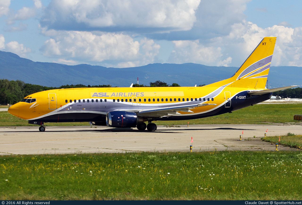 Photo of F-GIXT - Boeing 737-39M(QC) operated by ASL Airlines France