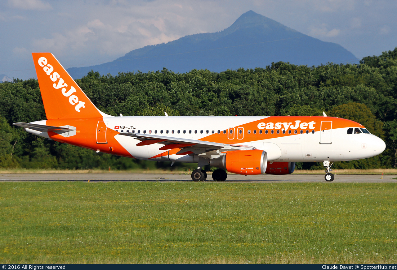 Photo of HB-JYL - Airbus A319-111 operated by easyJet Switzerland