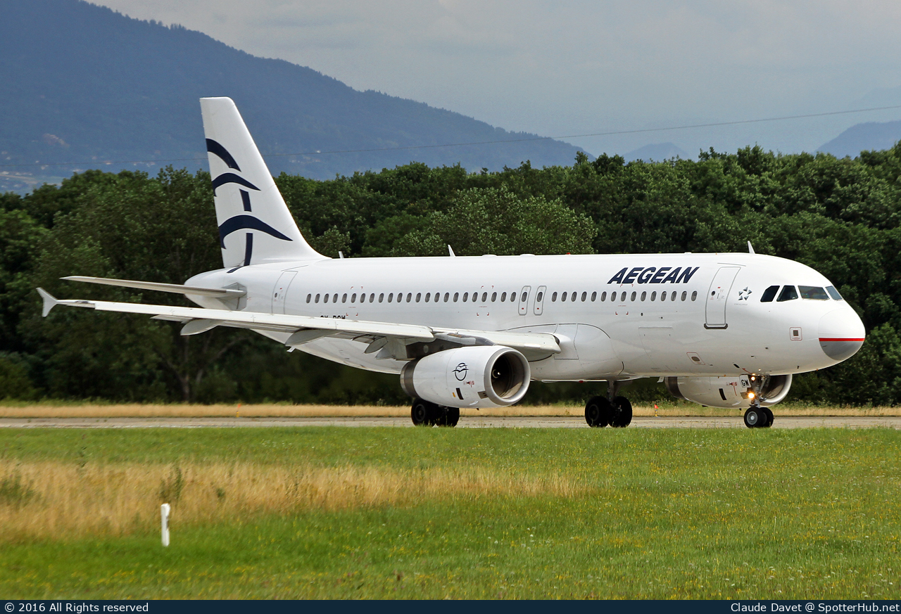 Photo of SX-DGW - Airbus A320-232 operated by Aegean Airlines