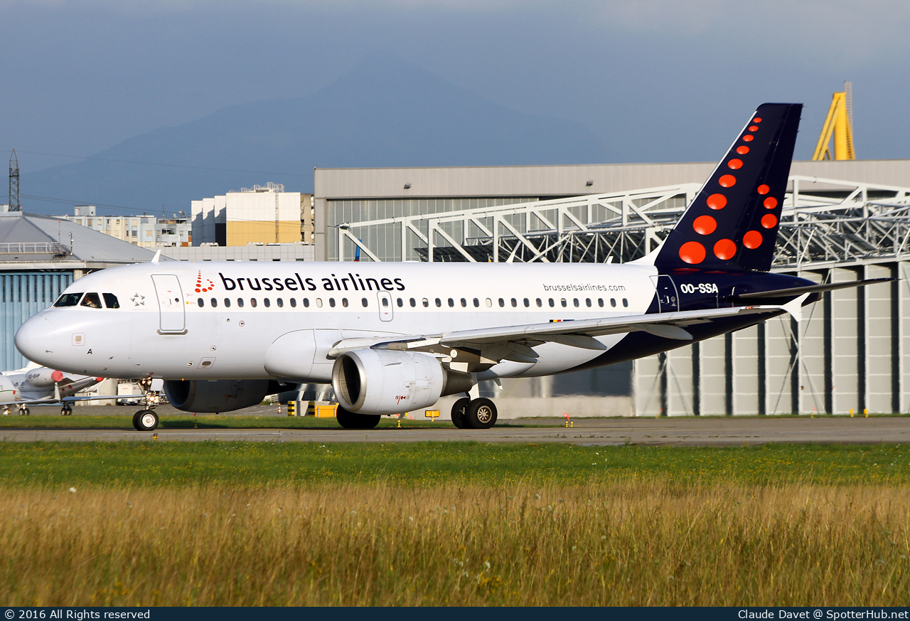 Photo of OO-SSA - Airbus A319-111 operated by Brussels Airlines