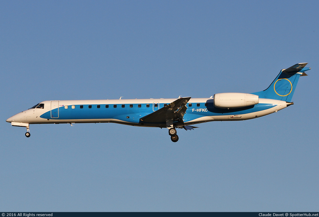 Photo of F-HFKC - Embraer ERJ-145LR operated by Enhance Aero